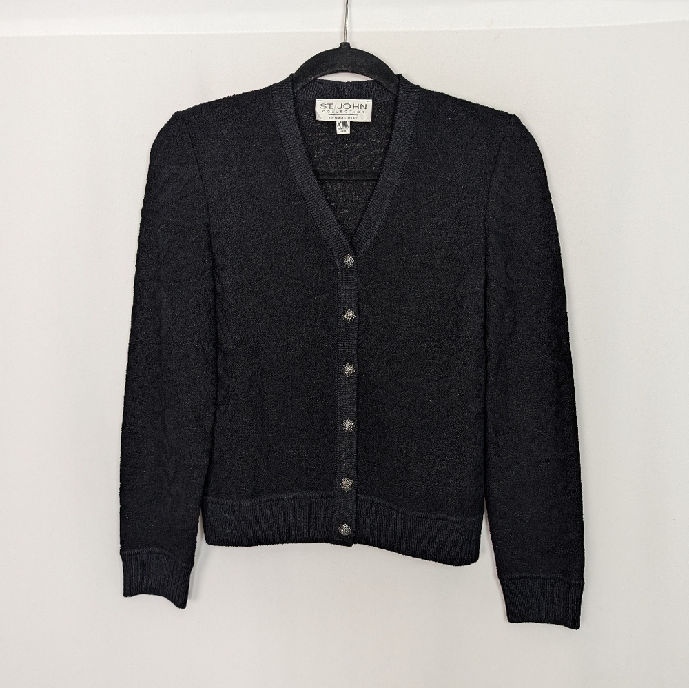 St. John Collection Knit Cardigan Jacket